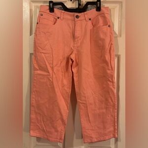 Women’s I ZOD Peach jeans size 12 TAGS STILL ON